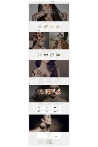 Jewelry - Jewelry Website Design Template for Online Shops