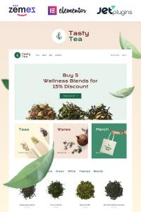 Tasty Tea - Tea eCommerce Website Template Tasty Tea - Tea eCommerce Website Template