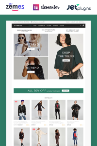 Attirezo - Clothes ECommerce Classic Elementor Attirezo - Clothes ECommerce Classic Elementor
