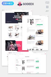 Godeex - Sports Gear ECommerce Modern Elementor Godeex - Sports Gear ECommerce Modern Elementor