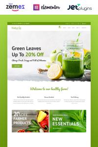 Naturio Food Store Template Elementor Naturio Food Store Template Elementor