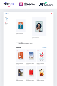E-book - e-book website theme with widgets for Elementor E-book - e-book website theme with widgets for Elementor
