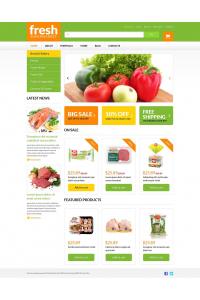 Fresh Fresh-супермаркет Woocommerce шаблон для легких продаж