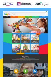 Toys store - Bright And Joyful Mega Toy Store Website