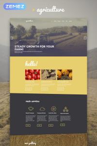 Agriculture - Crop Farming Elementor Agriculture - Crop Farming Elementor