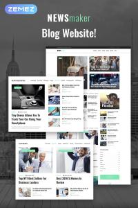 NEWSmaker - News & Magazine WordPress Theme NEWSmaker - News & Magazine WordPress Theme