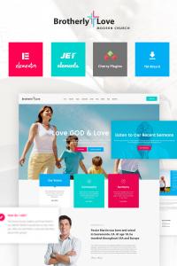 BrotherlyLove-современная церковная тема WordPress BrotherlyLove-современная церковная тема WordPress