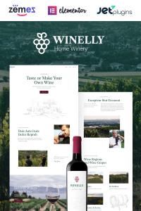 Winelly - Wine Tasting Theme with Elementor Winelly - Wine Tasting Theme with Elementor