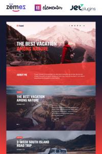 ITravel-модный шаблон сайта блога путешествий для Elementor builder ITravel-модный шаблон сайта блога путешествий для Elementor builder