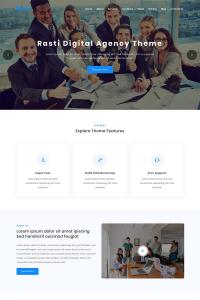 Rasti-Digital Agency One page Rasti-Digital Agency One page