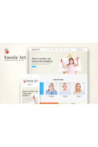 Yoozie - Children Art School WordPress Theme Yoozie - Children Art School WordPress Theme