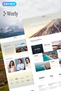 Worly-Фотография Многоцелевого Современного Элементора Worly-Фотография Многоцелевого Современного Элементора