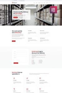 Trannom - Logistics Multipurpose Minimal Elementor Trannom - Logistics Multipurpose Minimal Elementor