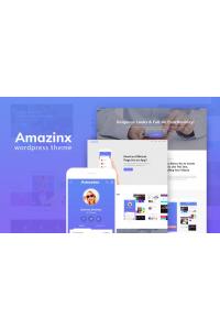 Amazinx-Мобильное Приложение Отзывчивое На Одну Страницу Amazinx-Мобильное Приложение Отзывчивое На Одну Страницу