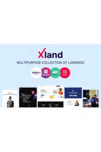 XLand-многоцелевая коллекция целевых страниц