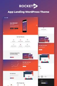 Rocket-Целевая Страница Мобильного Приложения