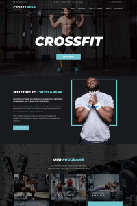 Cross Arena-Crossfit Studio Elementor