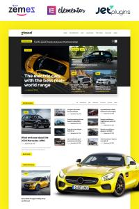 Glossel - Car Blog Website Template based on Elementor Glossel - Car Blog Website Template based on Elementor