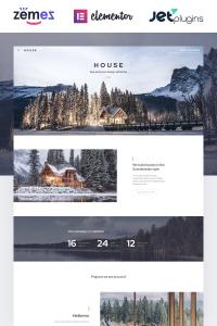 House - Modern And Minimalistic Construction Project Website House - Modern And Minimalistic Construction Project Website