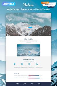 Natum - Web Design Универсальный Современный Элементар