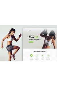 Flex Up-Crossfit WordPress Тема Flex Up-Crossfit WordPress Тема