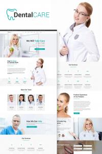 DentalCare-Стоматологическая Клиника WordPress Тема