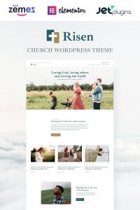 Risen - Neat WordPress Theme Church Risen - Neat WordPress Theme Church